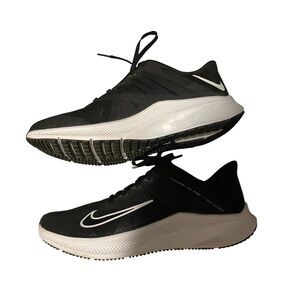 Nike Quest 3 Running Shoes in Black and White. 